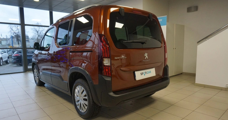 Peugeot Rifter cena 79900 przebieg: 96027, rok produkcji 2019 z Tolkmicko małe 254